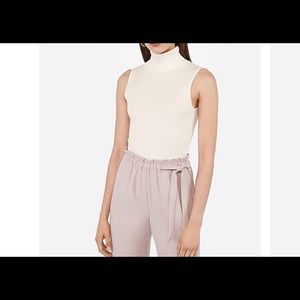 BRAND NEW!!! Beige turtleneck bodysuit